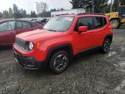 Jeep salvage cars for sale: 2015 Jeep Renegade Latitude