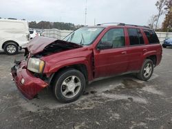 Salvage cars for sale at Dunn, NC auction: 2008 Chevrolet Trailblazer LS