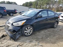 Salvage cars for sale at Seaford, DE auction: 2014 Hyundai Accent GLS