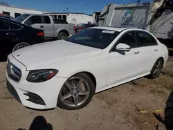 Salvage cars for sale at Riverview, FL auction: 2017 Mercedes-Benz E 300 4matic