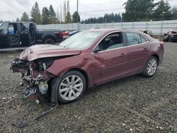 Chevrolet salvage cars for sale: 2015 Chevrolet Malibu 2LT