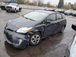 Toyota salvage cars for sale: 2015 Toyota Prius