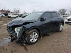 Salvage cars for sale at Lansing, MI auction: 2020 Chevrolet Blazer 2LT