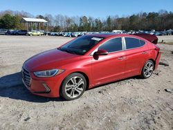 Salvage cars for sale from Copart Charles City, VA: 2017 Hyundai Elantra SE