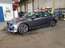 Salvage cars for sale at Ham Lake, MN auction: 2016 Honda Civic EX