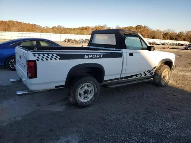 1989 Dodge Dakota Sport