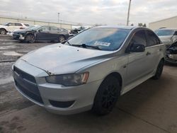 Salvage cars for sale at Dyer, IN auction: 2010 Mitsubishi Lancer DE