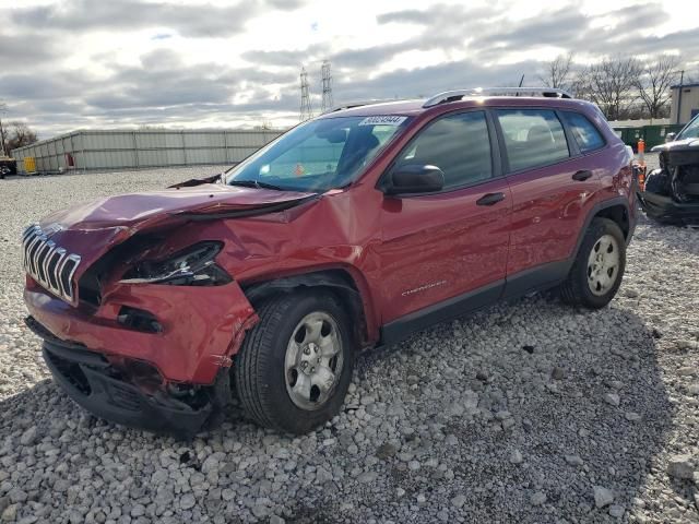 2016 Jeep Cherokee Sport