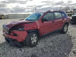 2016 Jeep Cherokee Sport en venta en Barberton, OH