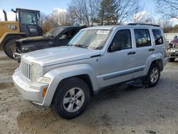 Salvage cars for sale at North Billerica, MA auction: 2011 Jeep Liberty Sport