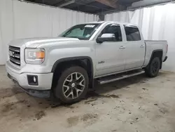 Camiones salvage a la venta en subasta: 2014 GMC Sierra K1500 SLT