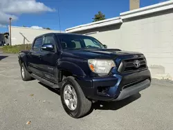 Salvage cars for sale from Copart Chicago: 2012 Toyota Tacoma Double Cab Long BED