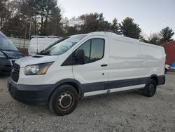 Salvage cars for sale from Copart Mendon, MA: 2019 Ford Transit T-250