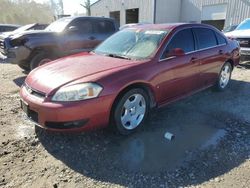 Salvage cars for sale at Savannah, GA auction: 2009 Chevrolet Impala SS