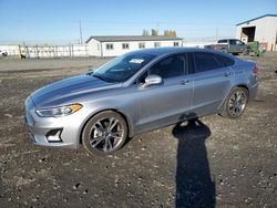 Ford Fusion Titanium salvage cars for sale: 2020 Ford Fusion Titanium