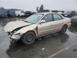 Honda Accord Vehiculos salvage en venta: 2002 Honda Accord LX