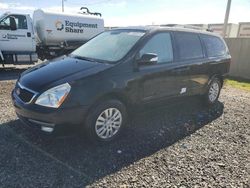 Salvage cars for sale from Copart Riverview, FL: 2014 KIA Sedona LX