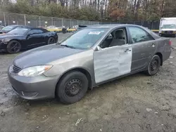 Toyota salvage cars for sale: 2005 Toyota Camry LE