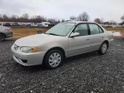 Carros salvage sin ofertas aún a la venta en subasta: 2002 Toyota Corolla CE