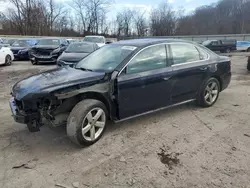 Salvage cars for sale from Copart Ellwood City, PA: 2013 Volkswagen Passat SE