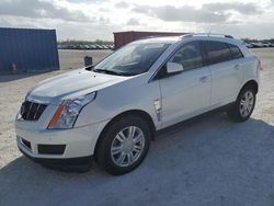 Salvage cars for sale at Arcadia, FL auction: 2010 Cadillac SRX Luxury Collection