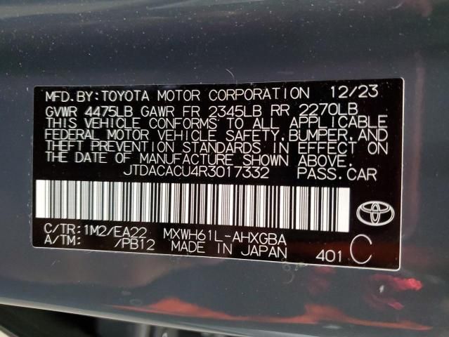 2024 Toyota Prius Prime SE