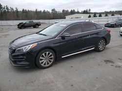 Salvage cars for sale at Windham, ME auction: 2017 Hyundai Sonata Sport