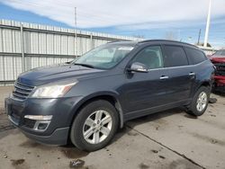 Salvage cars for sale at Littleton, CO auction: 2014 Chevrolet Traverse LT