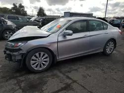 Honda salvage cars for sale: 2013 Honda Accord EXL