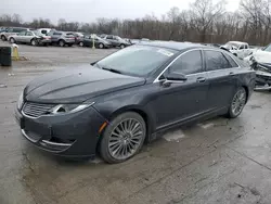 Salvage cars for sale at Ellwood City, PA auction: 2013 Lincoln MKZ