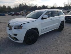 Salvage cars for sale at Madisonville, TN auction: 2015 Jeep Grand Cherokee Overland