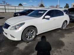 Infiniti salvage cars for sale: 2013 Infiniti G37