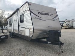 Salvage trucks for sale at Kansas City, KS auction: 2014 Gulf Stream Conquest