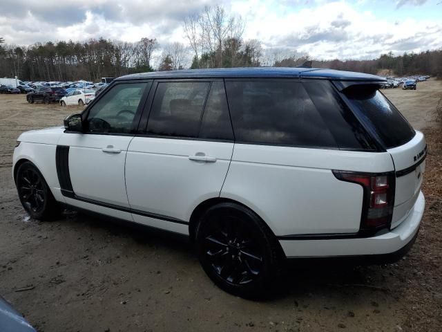 2016 Land Rover Range Rover HSE