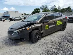 Vehiculos salvage en venta de Copart Opa Locka, FL: 2014 KIA Forte LX