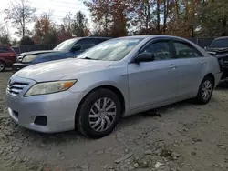 Salvage cars for sale at Waldorf, MD auction: 2011 Toyota Camry Base