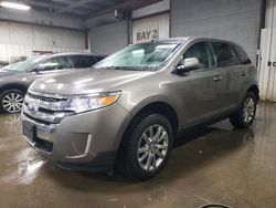 Salvage cars for sale at Elgin, IL auction: 2014 Ford Edge Limited