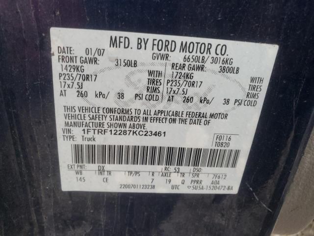 2007 Ford F150