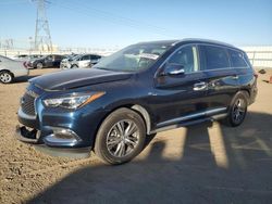 Salvage cars for sale at Adelanto, CA auction: 2020 Infiniti QX60 Luxe