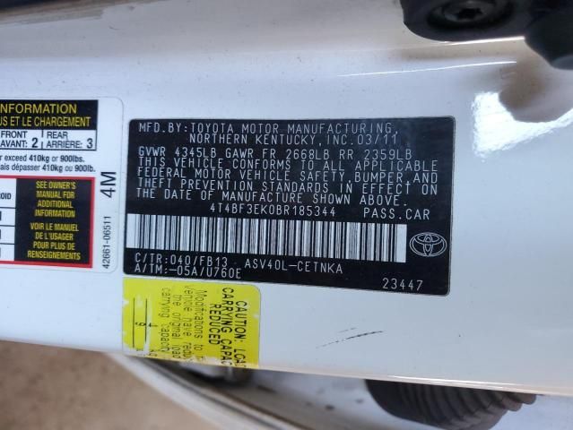 2011 Toyota Camry Base