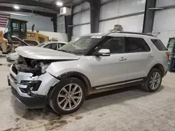 2016 Ford Explorer Limited en venta en Greenwood, NE