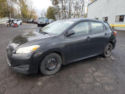 Salvage cars for sale from Copart Portland, OR: 2010 Toyota Corolla Matrix