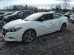 Salvage cars for sale at Chalfont, PA auction: 2017 Nissan Maxima 3.5S