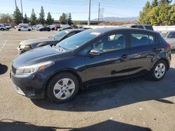 Salvage cars for sale at Rancho Cucamonga, CA auction: 2017 KIA Forte LX