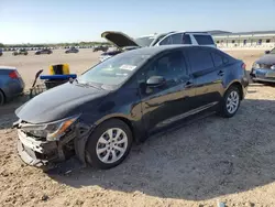 Salvage cars for sale at San Antonio, TX auction: 2022 Toyota Corolla LE