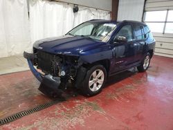 Salvage cars for sale at Angola, NY auction: 2013 Jeep Compass Latitude