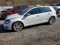 Salvage cars for sale from Copart Hurricane, WV: 2015 Volkswagen Golf TDI