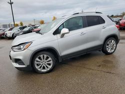 Salvage cars for sale at Moraine, OH auction: 2018 Chevrolet Trax Premier