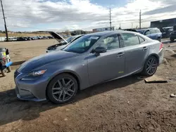 Salvage cars for sale at Colorado Springs, CO auction: 2015 Lexus IS 250