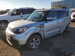 Salvage cars for sale at Woodhaven, MI auction: 2019 KIA Soul